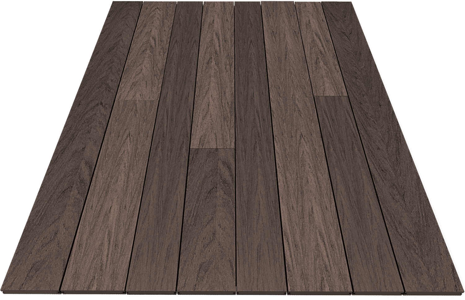 Террасная доска Bruggan Multicolor 140х19х3000мм Полнотелая Wenge