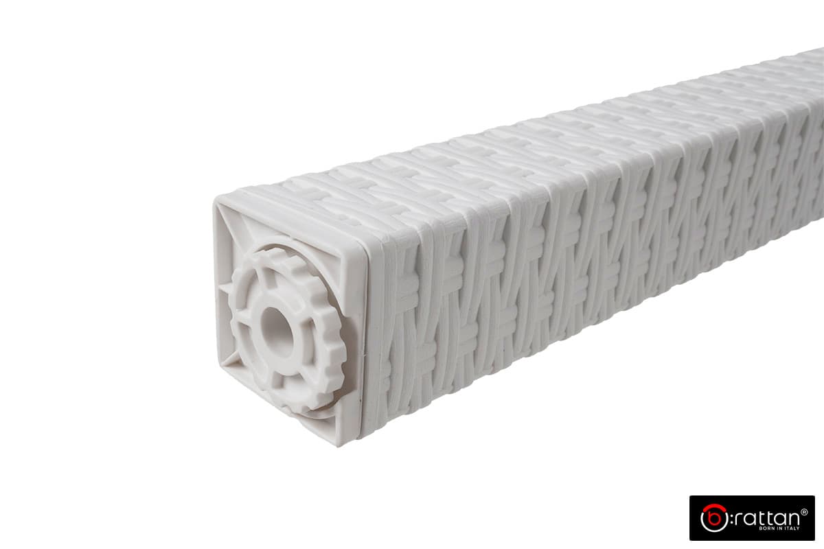 Стол B:rattan Houston 1500*900мм белый