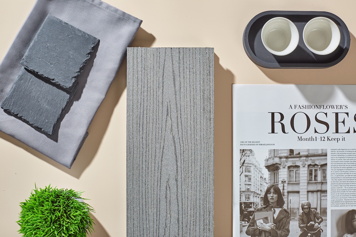 Террасная доска Dortmax COUNTRY Серый